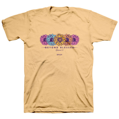 Kerusso Womens T-Shirt Blessed Daisies