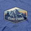 Kerusso Christian T-Shirt Stand Strong Crest