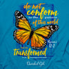 Cherished Girl Womens T-Shirt Transformed Butterfly