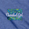 Cherished Girl Womens T-Shirt It Is Well Cross