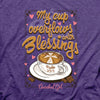 Cherished Girl Womens T-Shirt Cup Overflowing