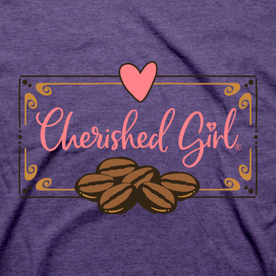 Cherished Girl Womens T-Shirt Cup Overflowing