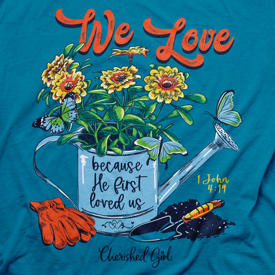 Cherished Girl Womens T-Shirt Gardening