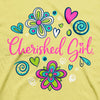 Cherished Girl Womens T-Shirt God Loves You