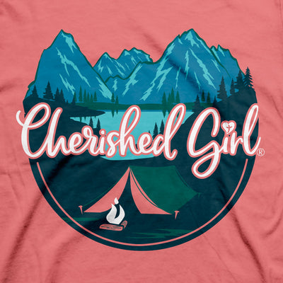 Cherished Girl Womens T-Shirt It Is Well Oval