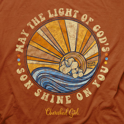 Cherished Girl Womens T-Shirt Surf Son Shine