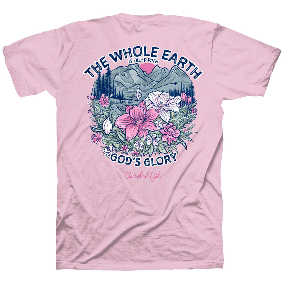 Cherished Girl Womens T-Shirt The Whole Earth