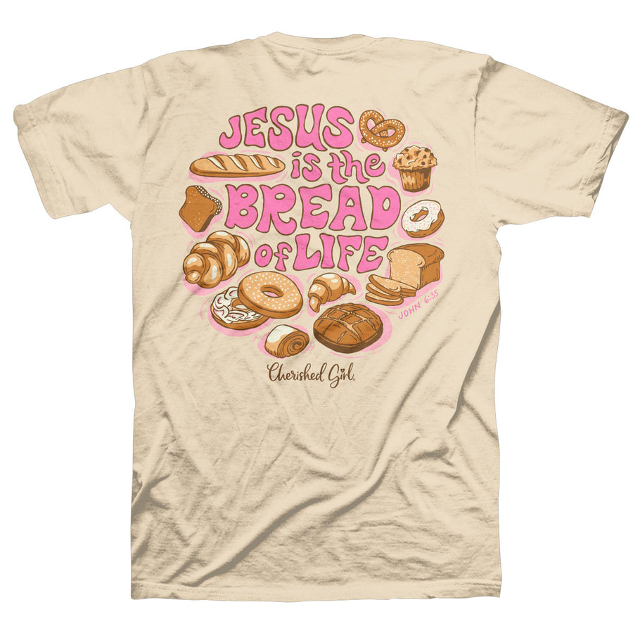Cherished Girl Womens T-Shirt Bread Of Life
