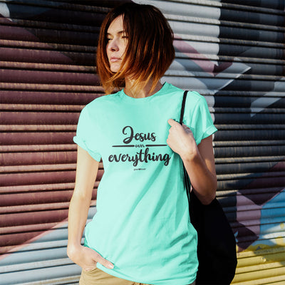 grace & truth Womens T-Shirt Jesus Over Everything