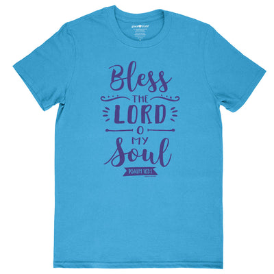 grace & truth Womens T-Shirt Bless The Lord