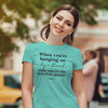 grace & truth Womens T-Shirt Hem Of His Garment