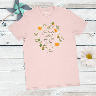 grace & truth Womens T-Shirt Laugh Daisies