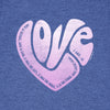 grace & truth Womens T-Shirt Love Heart