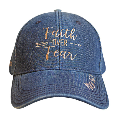 grace & truth Womens Cap Faith Over Fear