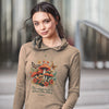 grace & truth Womens Hooded T-Shirt Mushrooms