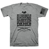 HOLD FAST Mens T-Shirt Lincoln Gray