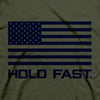 HOLD FAST Mens T-Shirt Iron