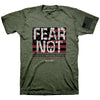 HOLD FAST Mens T-Shirt Fear Not Flag