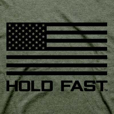HOLD FAST Mens T-Shirt Fear Not Flag