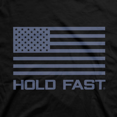 HOLD FAST Mens T-Shirt JFK Flag