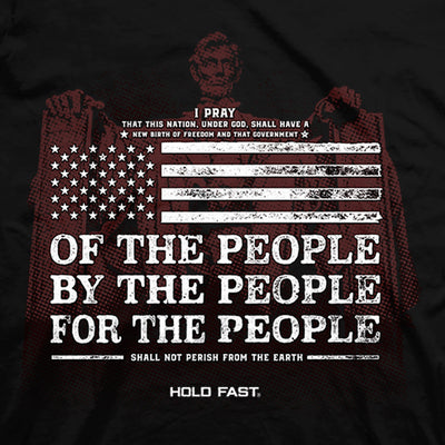 HOLD FAST Mens T-Shirt For The People