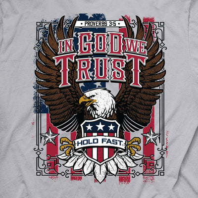 HOLD FAST Mens T-Shirt Trust Eagle