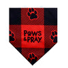 Paws & Pray Strong & Courageous Pet Bandana