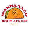 Kerusso Sticker Wanna Taco