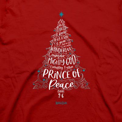 Kerusso Christian Christmas T-Shirt Isaiah Tree
