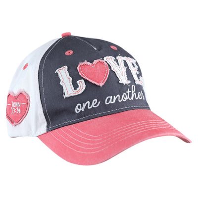 Cherished Girl Womens Cap Love One Another
