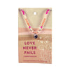 grace & truth Womens Necklace Love Never Fails