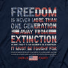 HOLD FAST Mens T-Shirt Reagan Freedom