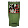 Kerusso Fear Not Flag 20 oz Stainless Steel Tumbler